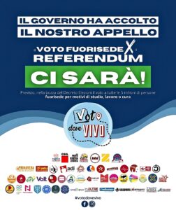 Locandina con elenco delle Associazioni aderenti