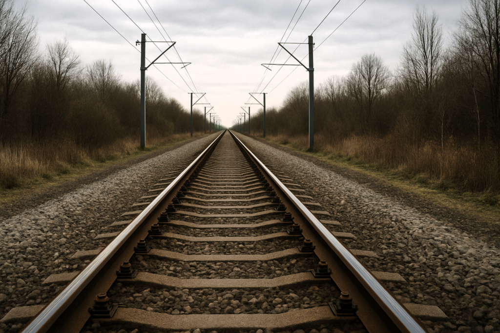 I binari di una ferrovia